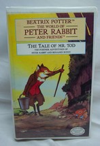 Beatrix Potter The World Of Peter Rabbit The Tale Of Mr. Tod Vhs Video Tape 1996 - £11.66 GBP