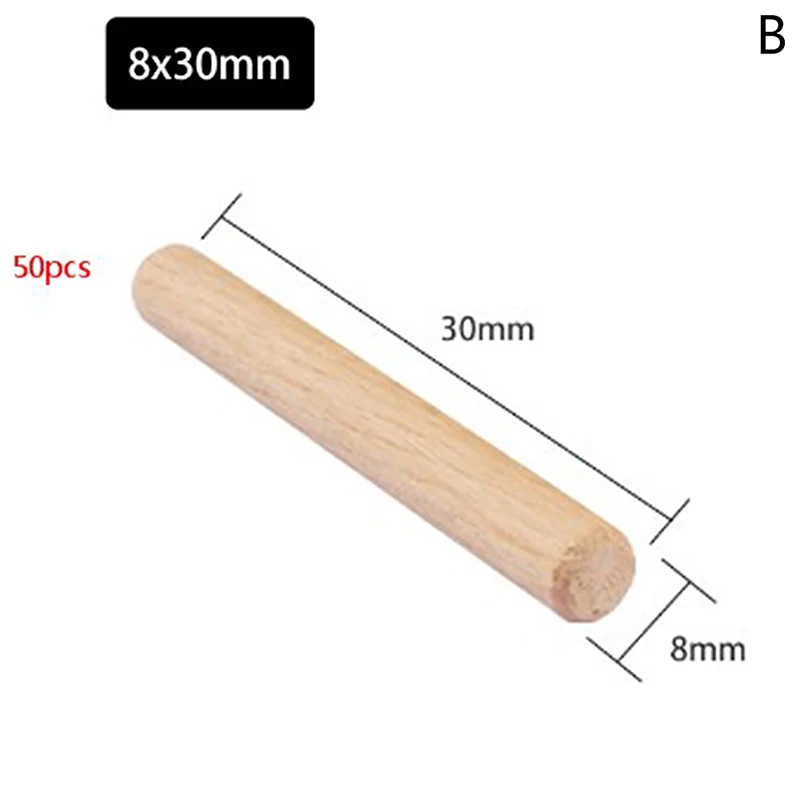 New M6 M8 wor Dowel Craft Dowel Pins Rods Set niture Fitting Dowel Pin e... - $38.74