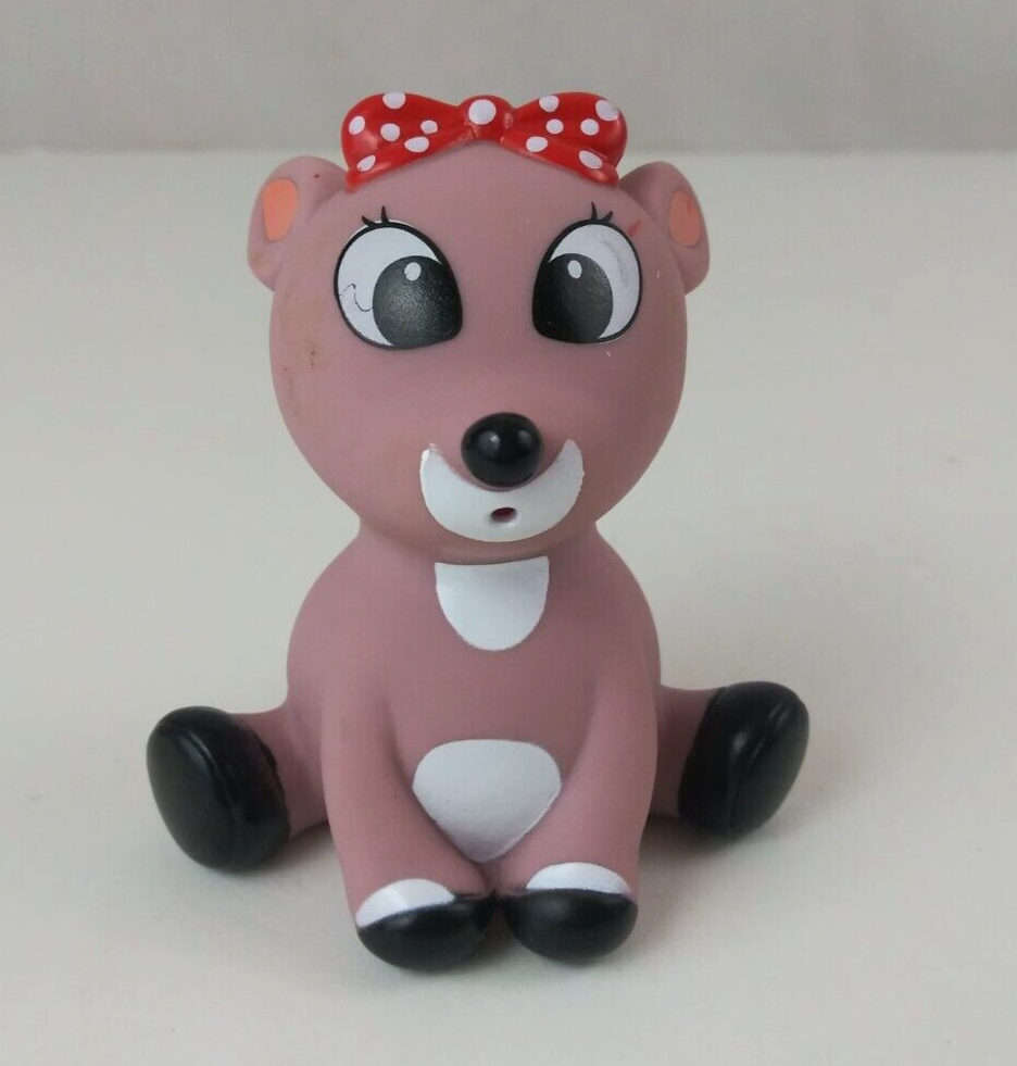 2022 Rashti &amp; Rashti Rudolph The Red-Nosed Reindeer Clarice 3&quot; Water Squ... - $4.84