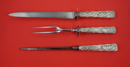 Saint Cloud by Gorham Sterling Silver Roast Carving Set 3-Piece knife 13... - $14,104.72 MXN