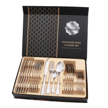 PRODUCT 100% Complete 24 in 1 Table Cutlery Set in Stainless Steel, Silver Color - $82.00
