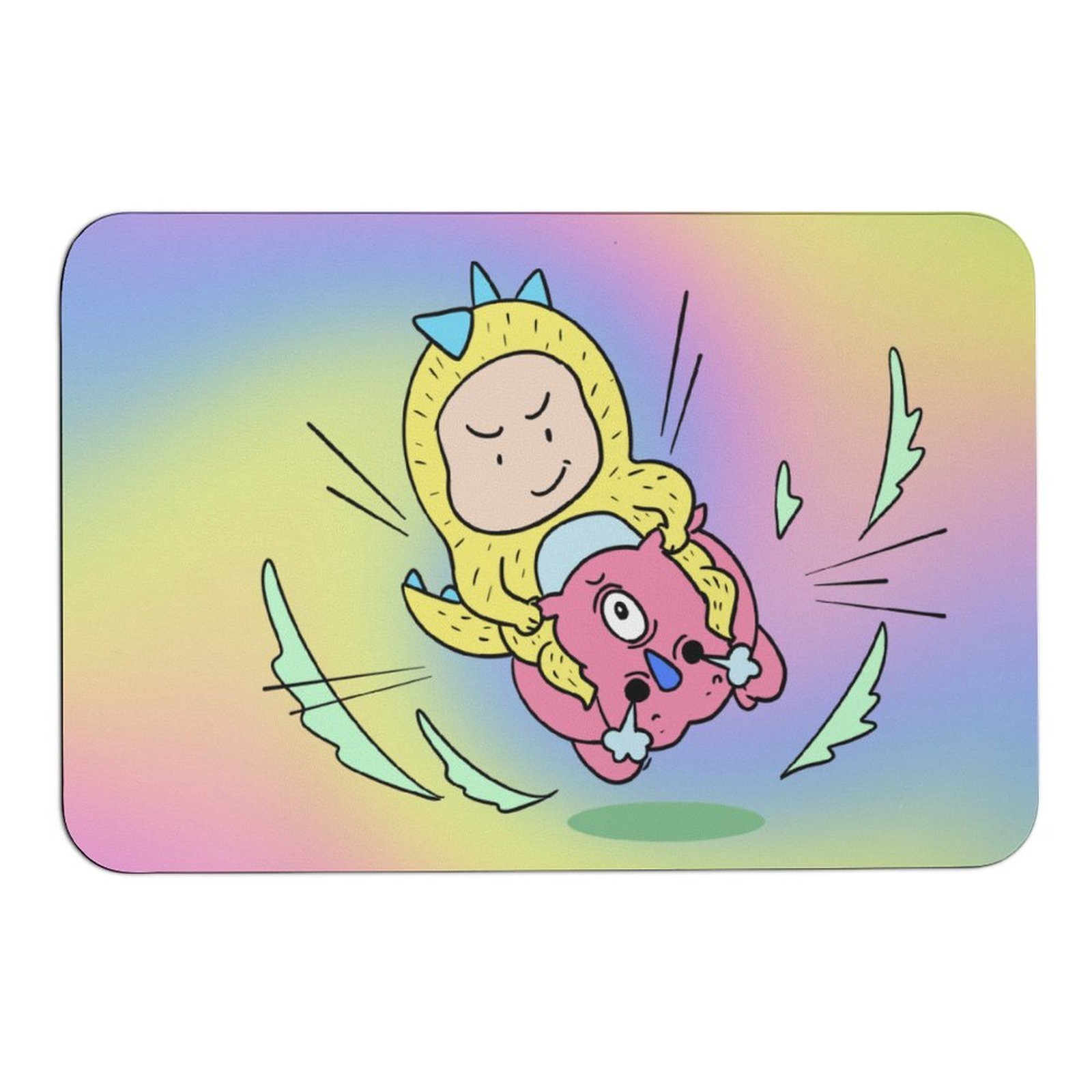 Mondxflaur Cute Floor Non Slip Bathroom Mat for Shower Quick Dry Absorbe... - $18.99