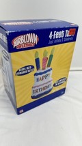 Gemmy Airblown Inflatable 4-Feet Tall Happy Birthday Cake Used - £11.64 GBP