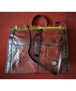 Travel Leather Bag MARC CHANTAL - $59.99