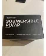 GROWNEER 550GPH Submersible Pump 30W Ultra Quiet - Black - Open Box - $22.54