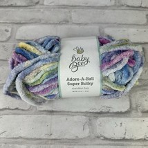 Baby Bee Adore-A-Ball Super Bulky Yarn Maiden Fair 3.5oz 38 Yards New - $8.79
