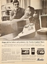 NORELCO - Fathers Graduates Comfort Shave 1964 Print Ad - $10.05