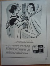 Drano Cartoon Print Magazine Advertisement 1950 - $5.99