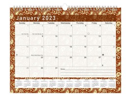2022 - 2023 Monthly Spiral-Bound Wall / Desk Calendar - 16 Months (Edition #020) - £10.53 GBP