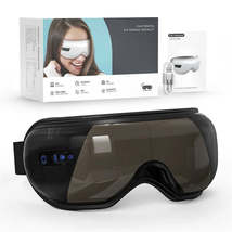 Heated Eye Massager Smart 3D Airbag Vibration Eye Care Instrument With B... - £40.96 GBP
