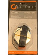 CELSIUS  SURE GRIP ICE CLEATS with BUCKLE ON Spikes NEW - $6.84 CAD