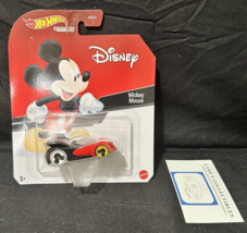 Hot Wheels Disney Mickey Mouse Character Car 2020 Release Die Cast vehic... - $23.26