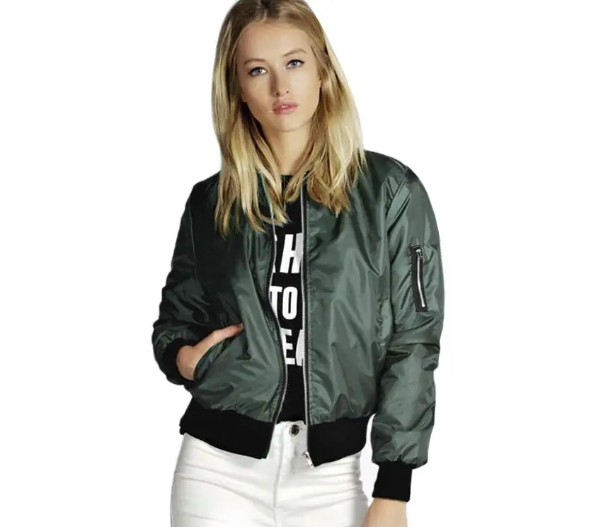  Fashion Summer Windbreaker Women Jacket Coats Long Sleeve Basic Jackets Bomber  - £93.27 GBP
