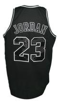 Michael Jordan King Of The Court Basketball Jersey New Sewn Black Any Size image 2