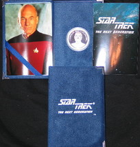 Star Trek: The Next Generation Captain Picard 1 oz Proof Silver Coin 1992, MIB - £76.09 GBP