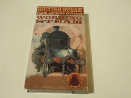 Train VHS   British Steam   Working Steam  2001 - £9.82 GBP