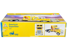 Skill 5 Model Kit American Superliner Truck Tractor Lady Butterfly 1/24 Scale Mo - £91.26 GBP
