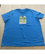 Adidas Mens T-Shirt Big Tall Boost Rocket Graphic Tee Pulse Blue 3XLT HK... - $26.50 CAD