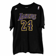 Los Angeles Lakers Adidas Kobe Bryant T Shirt Size Medium - £38.38 GBP