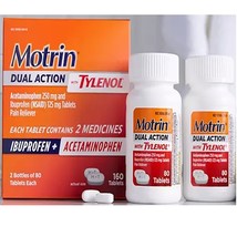 샘스클럽 Sam&#39;s Club MM Ibuprofen 이부프로펜 Motrin 모트린 Dual Act 한국직배송(개인통관번호 메세지란... - $12.87+