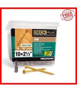 Versatile 5lb Box of Tan Deck Screws - Flat Head, Self-Drilling Design - $1,009.37 MXN