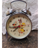 Vtg Music Duck Diamond Mechanical clock Time Alarm Shanghai See Video - $129.02 CAD