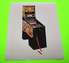 Ticket Tac Toe Original NOS Pinball Game Promo Photo Arcade 1996 Vintage - £11.51 GBP