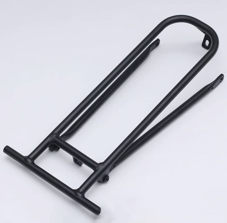 Aluminium Rear Rack for Brompton Black - Cycling