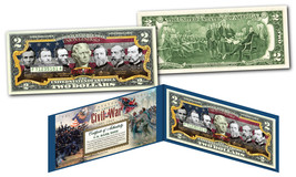 Union Generals Of The American Civil War Genuine Legal Tender U.S. $2 Bill Grant - £10.98 GBP