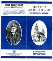 Hearst San Simeon State Historical Monument Brochure California 1968 - $17.87