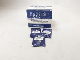 Hand Hero GN1H17011BX Antibacterial Hand Sanitizer Sachet 0.07 oz 50/Box - $2.99