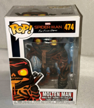 Funko Pop Spider Man Far From Home Molten Man 474 - NEW IN BOX - £9.90 GBP
