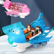 Electric Universal Cartoon Airplane Lights Music Rotation - £75.31 GBP