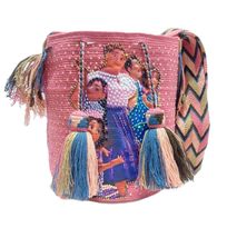 Handmade Wayuu with Beaded Decoration Tote Bag, Woven Mochila, Colombian... - $2,283.39 MXN