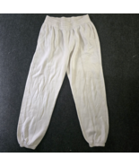 Nike Pants Mens Medium Beige Joggers Fleece Sweatpants Pockets Outdoors P24 - $34.71 CAD