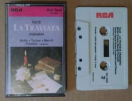 Verdi - La Traviata (Highlights) - Music Cassette Tape - Moffo, Tucker, Merrill - £3.90 GBP