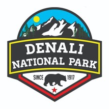 Denali National Park Sticker Alaska National Park Decal - £2.82 GBP
