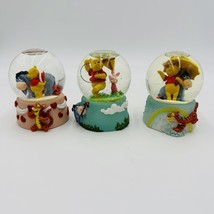 Disney Winnie The Pooh And Friends Mini 12 Months Snow Globales Feb Marc... - $49.50