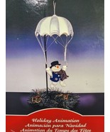 Santa&#39;s Best Holiday Animation Parachute Snowman Animated Christmas READ... - £35.17 GBP