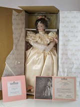 Ashton Drake ELIZABETH&#39;S 1900&#39;s Wedding Dress Bride Tumminio 19&quot; Porcelain Doll - £46.43 GBP