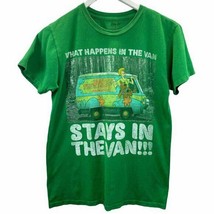 Scooby Doo Women T-Shirt What Happens In The Van Stays In The Van S Volk... - £19.01 GBP