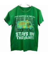 Scooby Doo Women T-Shirt What Happens In The Van Stays In The Van S Volk... - £18.69 GBP