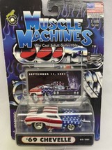 1969 Chevy Chevelle Hood Scoop Sept 11 2001  01-101 Muscle Machines 1/64 1Y - $6.64