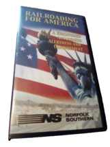 Norfolk Southern Vtg VHS Tape RAILROADING FOR AMERICA - $12.46