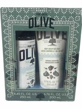 2X TOTAL - Korres Pure Greek Pomegranate Olive Body Shower Gel Soap Body Cream - £25.90 GBP