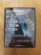 NOVSIGHT 9005/HB3 LED Headlight Conversion Kit H/Lo Beam 6500K White - $184.10 MXN