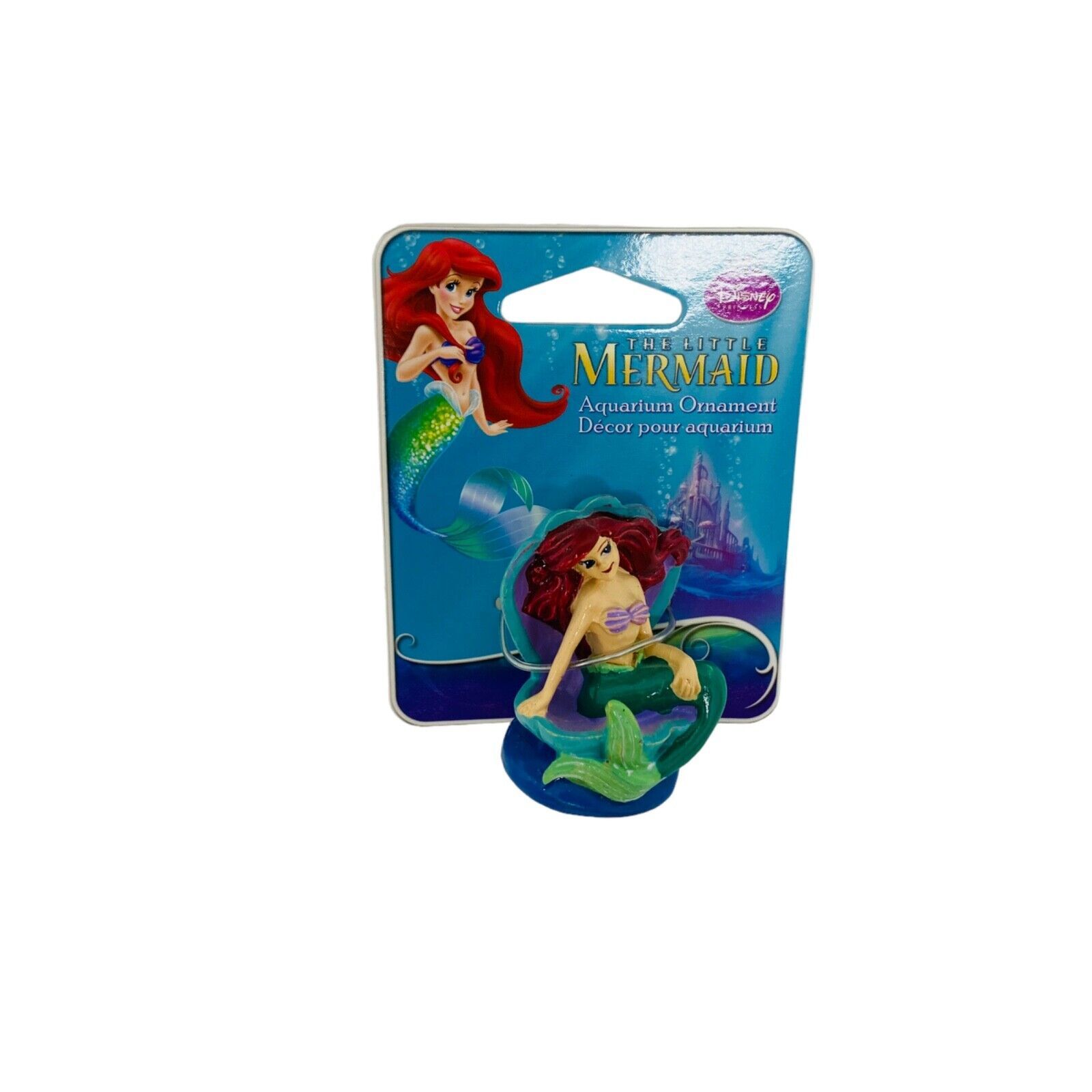 Disney The Little Mermaid Aquarium Ornament mini 2" figure - £7.90 GBP