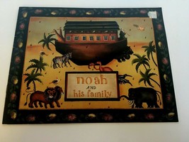 Noah and His Family Susie Saunders Decorative Painting Book Noah&#39;s Ark B... - £13.28 GBP