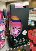 2023 Starbucks Color Changing Spring Easter Reusable 16 Oz Hot Cups W/LIDS 6 Pk - £23.34 GBP