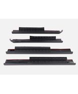 Fit For 2014 2015 2016 2017 2018 Silverado 1500 Crew Cab Rocker Panel Black - $94.11 CAD